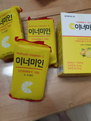 이너미인 VITAMIN-C 700 — 4.5점을 준 리뷰어가 2020년 9월 올린 사용 사진