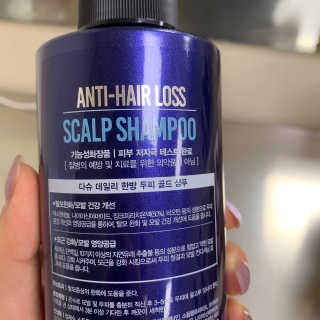 다슈코리아 다슈 데일리 단백질 한방 두피 골드 샴푸 500ml — 5점을 준 리뷰어가 2020년 7월 올린 사용 사진