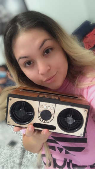 SEVIZ RETRO20W 레트로 블루투스 스피커 — 5점을 준 리뷰어가 2020년 7월 올린 사용 사진