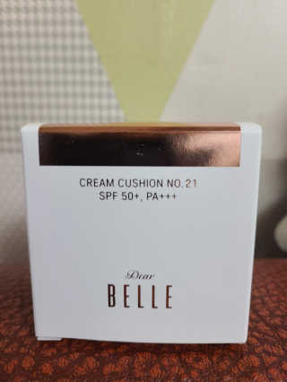 디어벨르 크림쿠션 DEAR BELLE CREAM COUSION — 4.5점을 준 리뷰어가 2020년 9월 올린 사용 사진