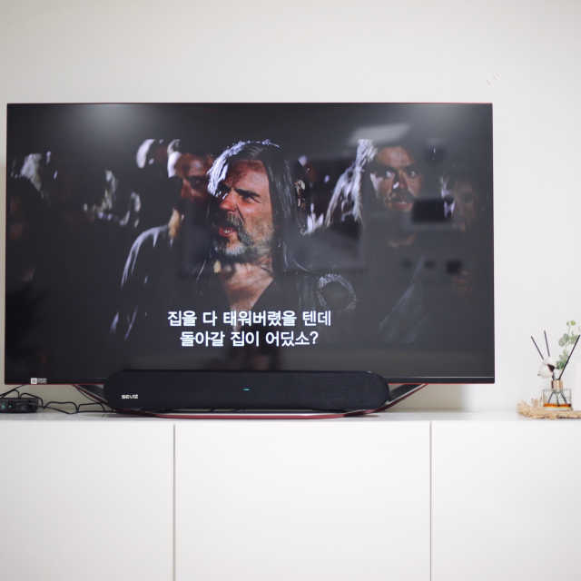 세비즈 블루투스 TV 사운드바 스피커 BR-ST08 리뷰 사진