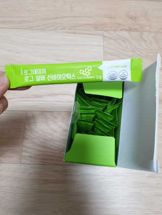 로그네이처 로그 실버 신바이오틱스 — 5점을 준 리뷰어가 2020년 7월 올린 사용 사진