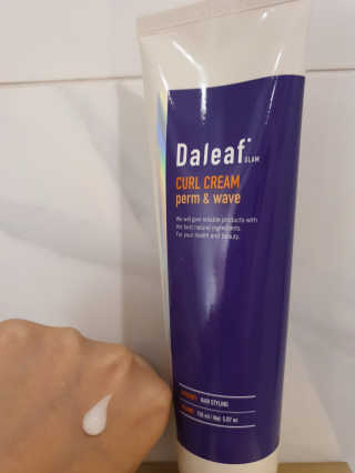 달리프 글램 컬크림 펌앤웨이브 150ml — 4점을 준 리뷰어가 2020년 9월 올린 사용 사진