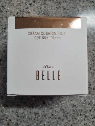 디어벨르 크림쿠션 DEAR BELLE CREAM COUSION — 5점을 준 리뷰어가 2020년 8월 올린 사용 사진