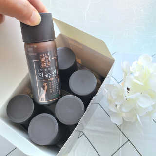 한국야쿠르트 발휘 발효홍삼 진녹綠원 — 5점을 준 리뷰어가 2020년 10월 올린 사용 사진