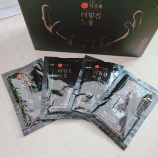 [시즌6] 이경제 더힘찬녹용 1개월분 — 4점을 준 리뷰어가 2020년 7월 올린 사용 사진