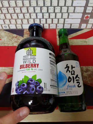 조지아스내추럴 조지아스 내추럴 야생빌베리 1,000ml NFC — 5점을 준 리뷰어가 2020년 5월 올린 사용 사진