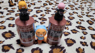 KUNDAL [쿤달 X 카카오프렌즈] 샴푸/트리트먼트 500ml 2구 세트 — 5점을 준 리뷰어가 2020년 11월 올린 사용 사진