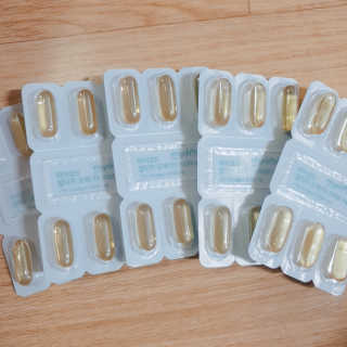 JW중외제약 마이코드 알티지 오메가3 1000 mg — 4점을 준 리뷰어가 2020년 8월 올린 사용 사진