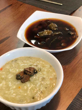 바다는다웰빙이다 완도사랑 전복죽 250g - 2팩 + 전복장조림 2팩 — 5점을 준 리뷰어가 2020년 11월 올린 사용 사진