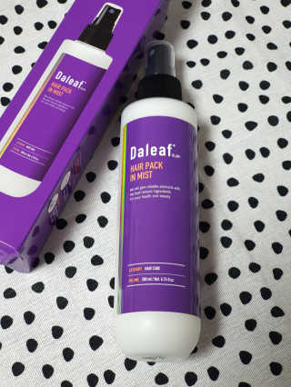 달리프 글램 헤어팩 인미스트 200ml — 5점을 준 리뷰어가 2020년 11월 올린 사용 사진