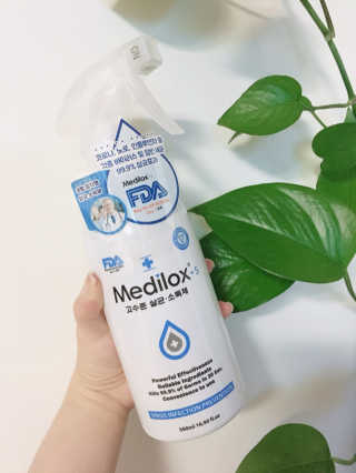 Medilox 메디록스 살균소독제_3종 500ml [택 1] — 5점을 준 리뷰어가 2020년 8월 올린 사용 사진