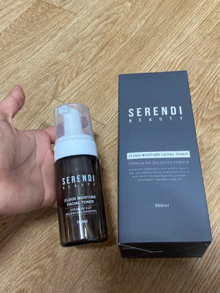 세렌디뷰티 클라우드 모이스쳐 페이셜 토너 — 5점을 준 리뷰어가 2020년 7월 올린 사용 사진