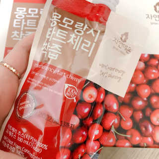 자연에온 몽모랑시 타트체리 착즙 100mL 10개입 2BOX — 5점을 준 리뷰어가 2020년 12월 올린 사용 사진