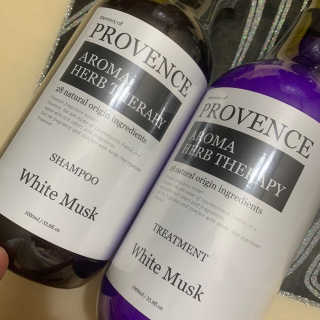 프로방스 화이트머스 퍼퓸 트리트먼트 1000ml — 5점을 준 리뷰어가 2020년 8월 올린 사용 사진