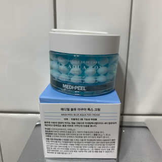 메디필 블루 아쿠아 톡스 크림 — 5점을 준 리뷰어가 2020년 7월 올린 사용 사진