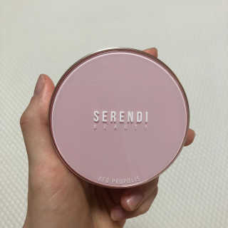 세렌디뷰티 레드 프로폴리스 모이스처 트리플 쿠션 — 3.5점을 준 리뷰어가 2020년 8월 올린 사용 사진