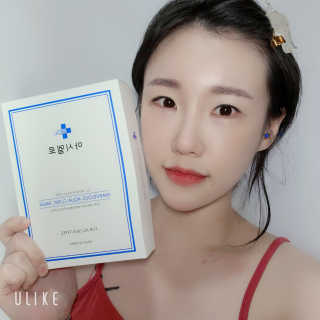닥터마시멜로 닥터마스멜로 마블러스 아쿠아 클리닉 마스크 — 5점을 준 리뷰어가 2020년 10월 올린 사용 사진