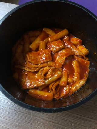 화곡미담 옛날 떡볶이 — 5점을 준 리뷰어가 2020년 4월 올린 사용 사진