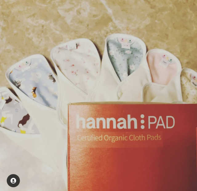 hannahpad 재사용 가능한 패드-샘플 세트 리뷰 사진