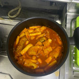 화곡미담 옛날 떡볶이 — 5점을 준 리뷰어가 2020년 4월 올린 사용 사진
