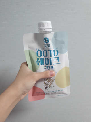 [꾸콤] 참참 OOTD쉐이크 고단백 일주일세트 50g x 5 — 5점을 준 리뷰어가 2020년 10월 올린 사용 사진