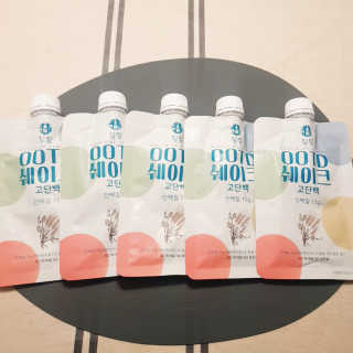 [꾸콤] 참참 OOTD쉐이크 고단백 일주일세트 50g x 5 — 5점을 준 리뷰어가 2020년 11월 올린 사용 사진