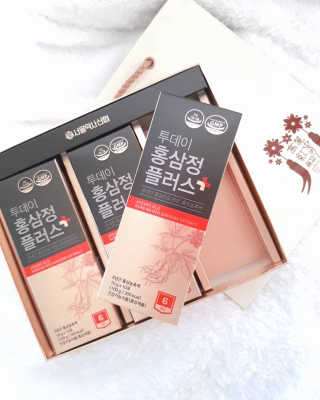 서울약사신협_투데이홍삼정플러스스틱_10g x 30포 — 5점을 준 리뷰어가 2020년 12월 올린 사용 사진