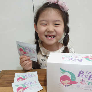 코리인제이아일랜드 키즈 피피티슈  Kids Pee Pee Tissue — 5점을 준 리뷰어가 2020년 10월 올린 사용 사진