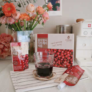 자연에온 몽모랑시 타트체리 착즙 100mL 10개입 2BOX — 5점을 준 리뷰어가 2020년 10월 올린 사용 사진