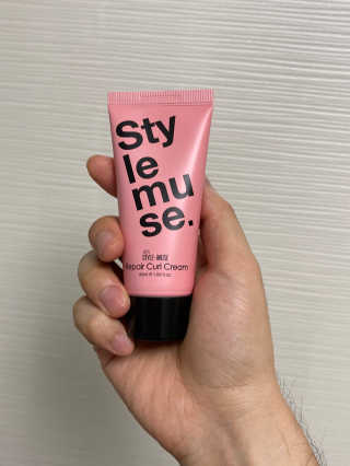 ATS스타일 뮤즈 ATS 스타일 뮤즈 리페어 컬 크림 50ml X 2EA — 4점을 준 리뷰어가 2020년 10월 올린 사용 사진