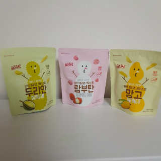 BASSAK 바삭 프리즈 크리스피 3종 — 5점을 준 리뷰어가 2020년 9월 올린 사용 사진