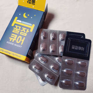 조은약초 꿀잠큐어 제주 감태추출물 감태정 600mg — 4점을 준 리뷰어가 2020년 5월 올린 사용 사진