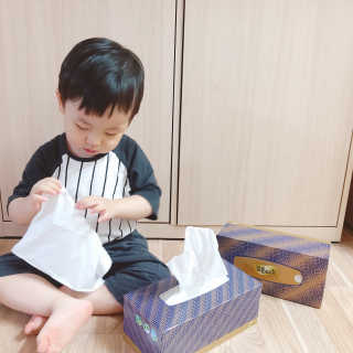 잘풀리는집 부드러운 모이스처 보습 미용 티슈 230매 — 5점을 준 리뷰어가 2020년 9월 올린 사용 사진
