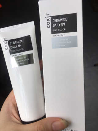 [Coxir] Ceramide Daily UV Sun Block — 4.5점을 준 리뷰어가 2022년 7월 올린 사용 사진