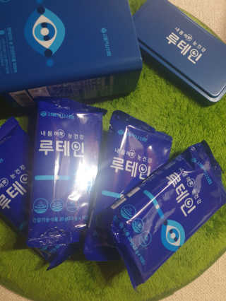 서울약사신협_내몸애눈건강루테인_2g x 50포 — 5점을 준 리뷰어가 2020년 5월 올린 사용 사진
