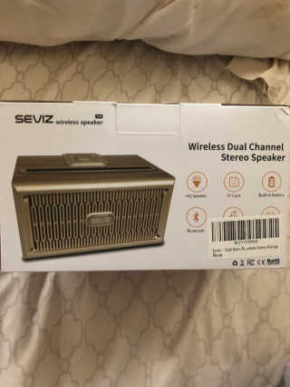 SEVIZ GOLD20W 레트로 블루투스 스피커 — 5점을 준 리뷰어가 2020년 6월 올린 사용 사진