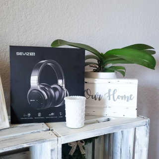 SEVIZ Bluetooth Headphones 10 3color — 5점을 준 리뷰어가 2020년 5월 올린 사용 사진