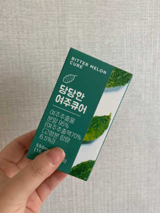 조은약초 국산 당당한 여주큐어 550mg x 30정 x 1박스 — 5점을 준 리뷰어가 2020년 8월 올린 사용 사진