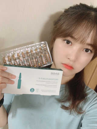 바베 BABE 바베 프로테오글리칸 F+F 앰플 솔루션 — 5점을 준 리뷰어가 2020년 7월 올린 사용 사진
