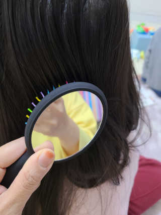 아이캔디 레인보우 볼륨S  브러쉬 미니 블랙 — 5점을 준 리뷰어가 2020년 11월 올린 사용 사진
