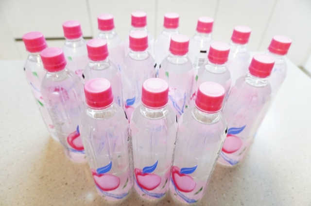 [아쿠아스] 복숭아 플레이버워터 1BOX 20개입 리뷰 사진