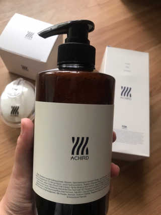에이처드 유산균 탈모 샴푸 500ml — 4.5점을 준 리뷰어가 2020년 9월 올린 사용 사진