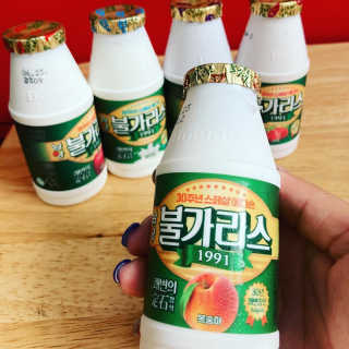 남양유업 30주년 한정판 스페샬 에디숀 불가리스 15입 — 5점을 준 리뷰어가 2020년 6월 올린 사용 사진