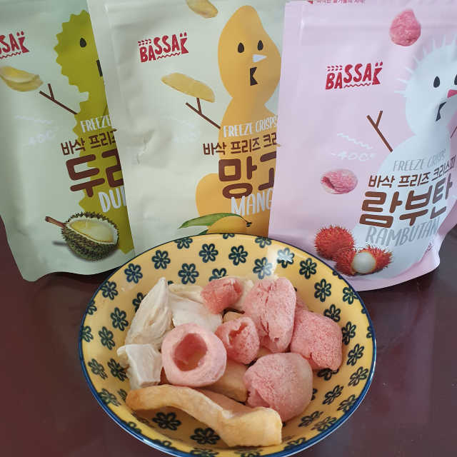 바삭 프리즈 크리스피 3종 리뷰 사진