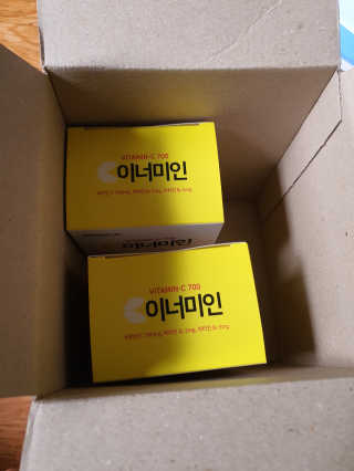 이너미인 VITAMIN-C 700 — 5점을 준 리뷰어가 2020년 9월 올린 사용 사진