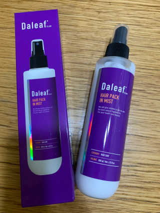 달리프 글램 헤어팩 인미스트 200ml — 5점을 준 리뷰어가 2020년 12월 올린 사용 사진
