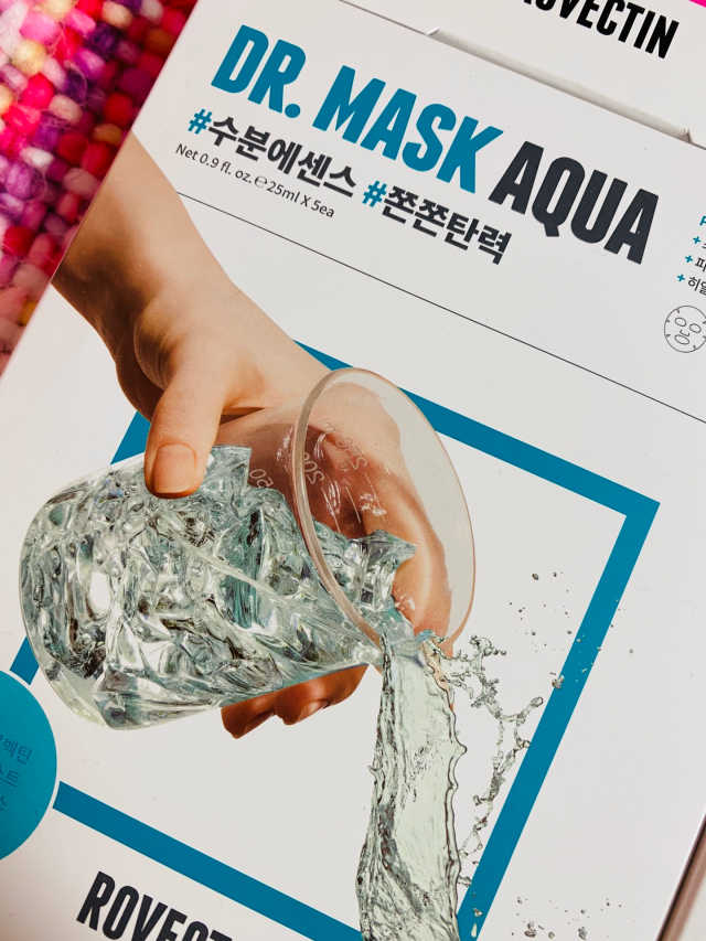 로벡틴 닥터 마스크 아쿠아 리뷰 사진