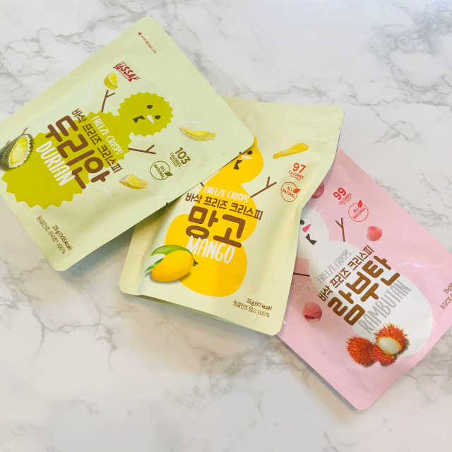 바삭 프리즈 크리스피 3종 리뷰 사진