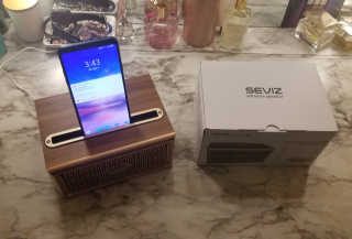 SEVIZ GOLD20W 레트로 블루투스 스피커 — 5점을 준 리뷰어가 2020년 7월 올린 사용 사진